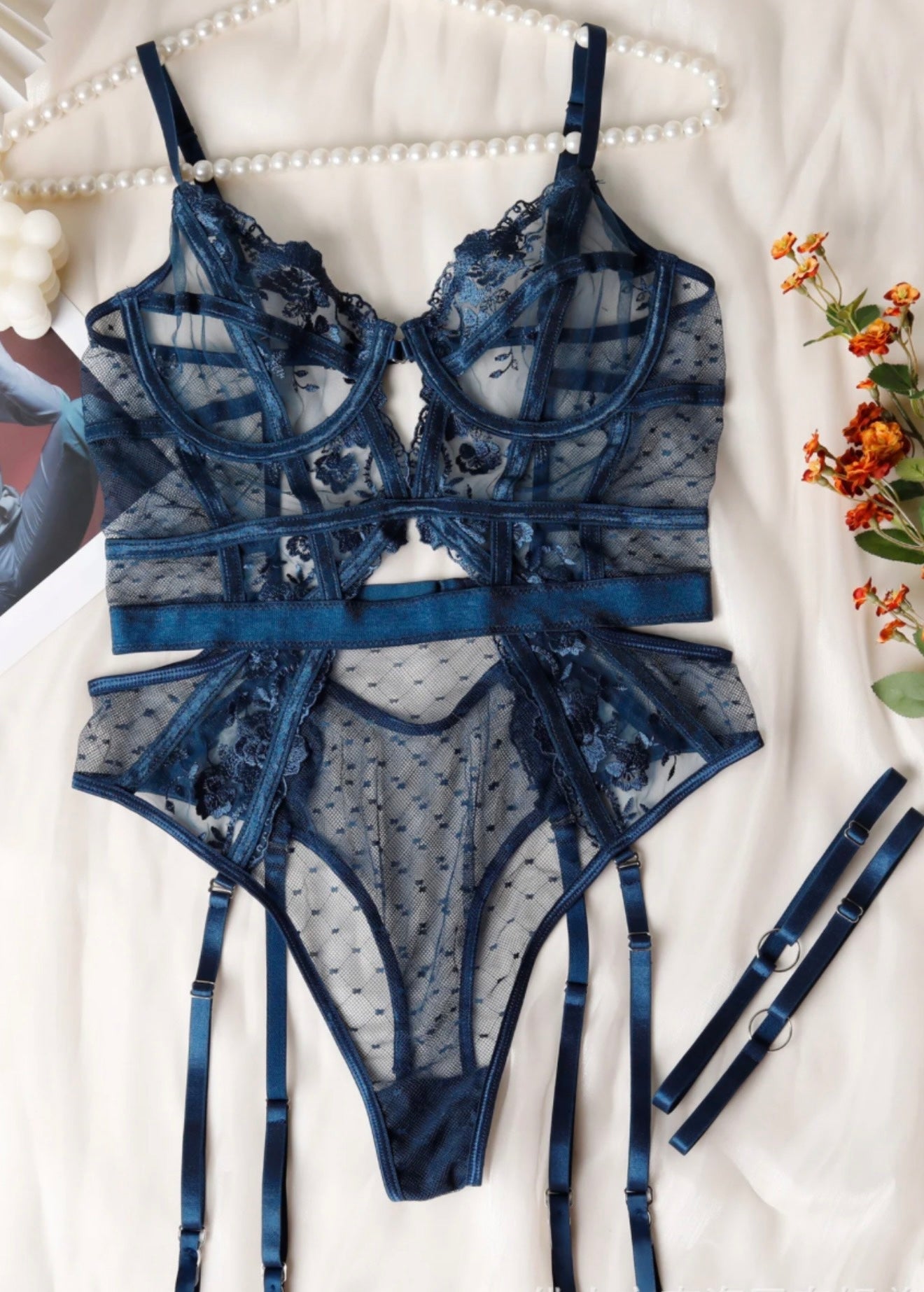 Midnight Blue Bodysuit